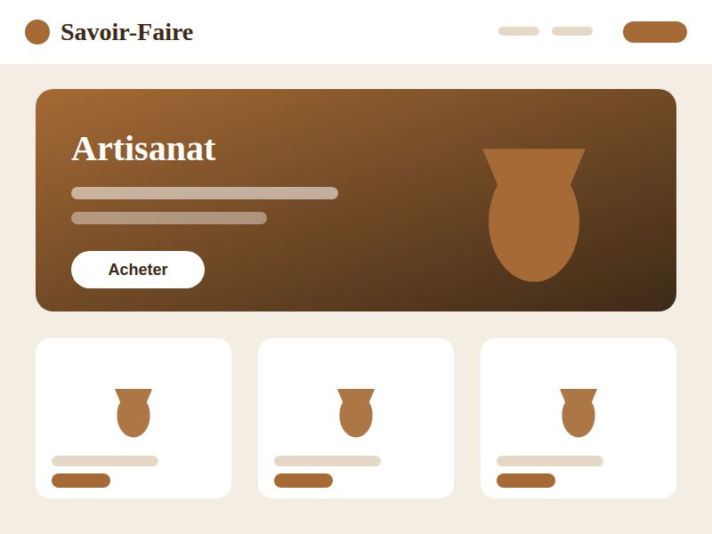 Aperçu du modèle Savoir-Faire